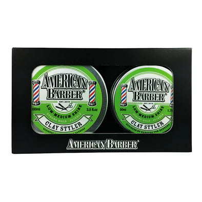 American Barber Clay Styler Duo Pack