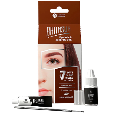 Bronsun Lash & Brow Tint Starter Pack - 4 Chestnut