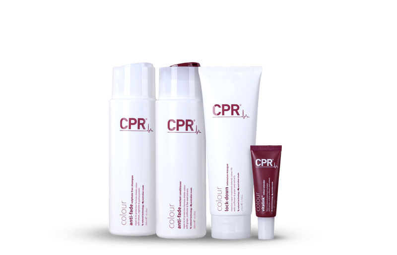 This Collection of CPR Colour is for coloured hair.  Coloured hair can become porous, increasing the chance of colour fade this range will lock in secure and protect coloured hair