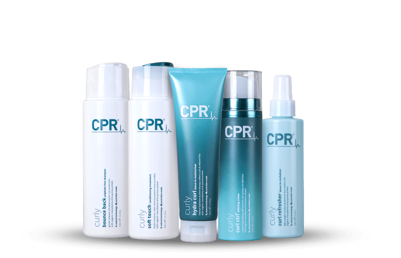 The CPR Curly Range.  This range of products are for those with Curly hair.  CPR hair care has a solution to smooth and define curly hair