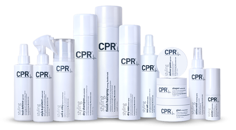 CPR Styling product collection Use CPR Styling products to CREATE your desired look and FINISH and hold your style.