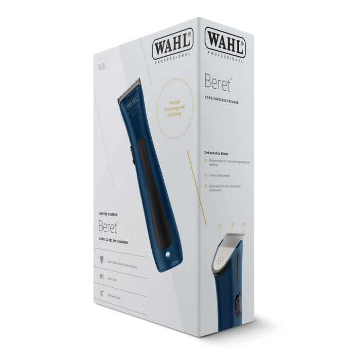 Wahl Beret Trimmer Pro Lithium Professional Cord/Cordless Trimmer LIMITED EDITION - BLUE