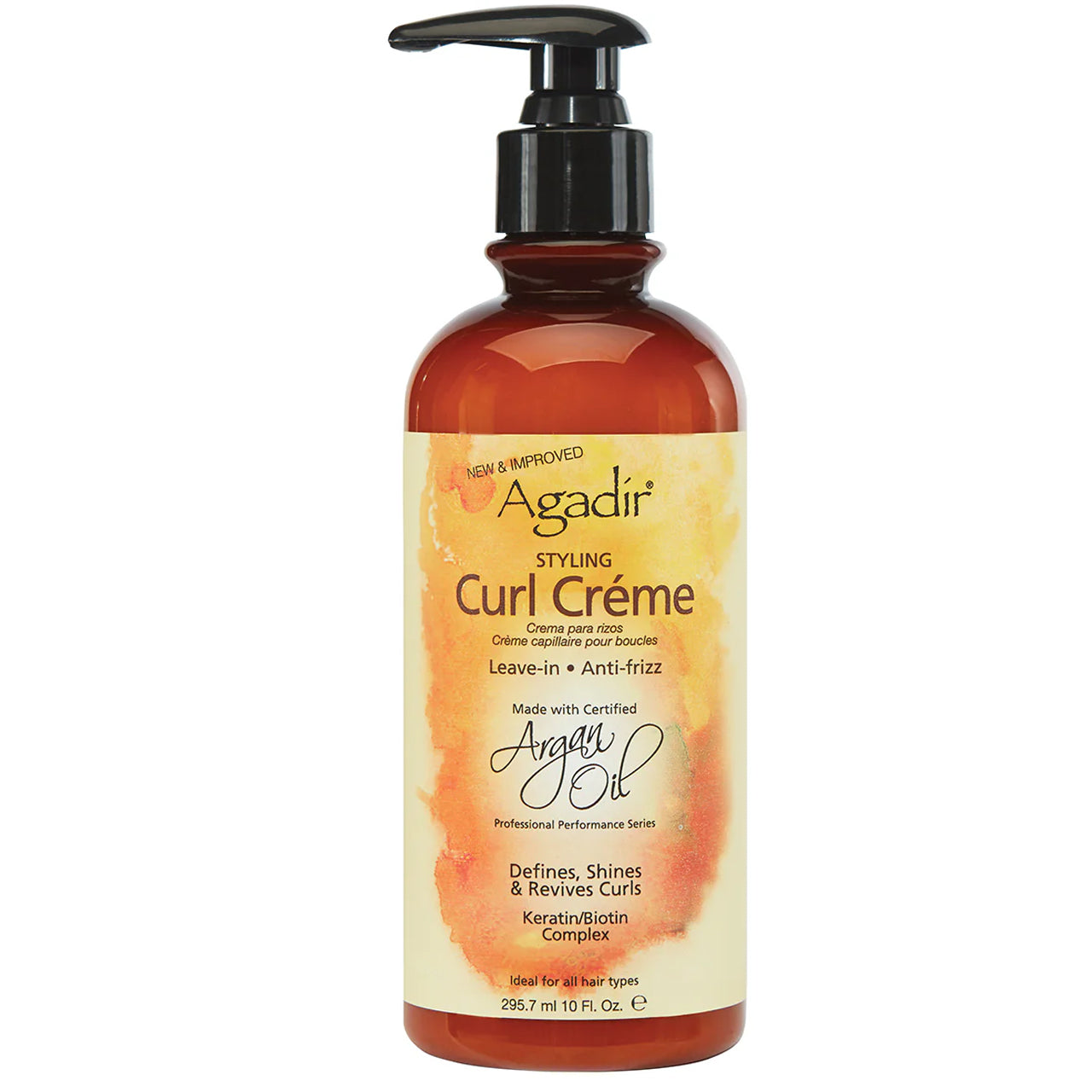 AGADIR ARGAN OIL CURL CREME 295.7ML bottle