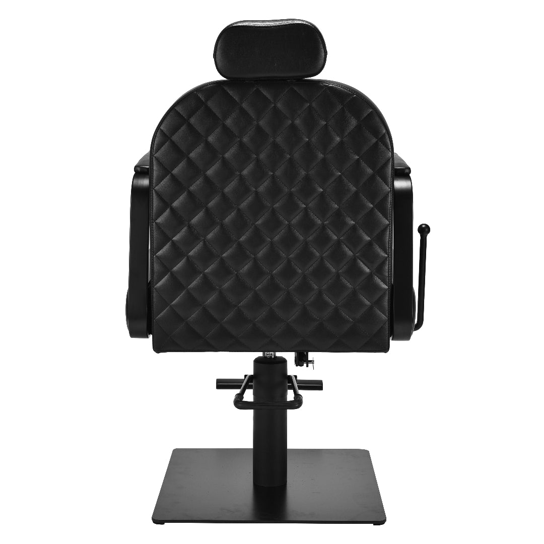 KSHE Lauren Brow Reclining Styling Chair - Black