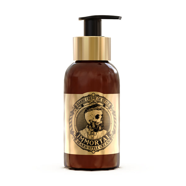 Immortal Premium Beard Box 3 Pack - Beard Shampoo, Cream & Oil