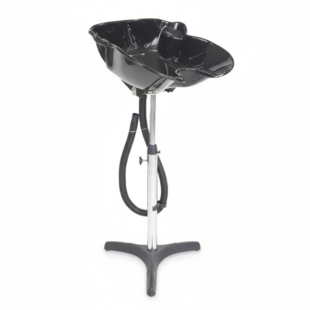 Deep Portable Basin – Height‑Adjustable Professional Salon Basin