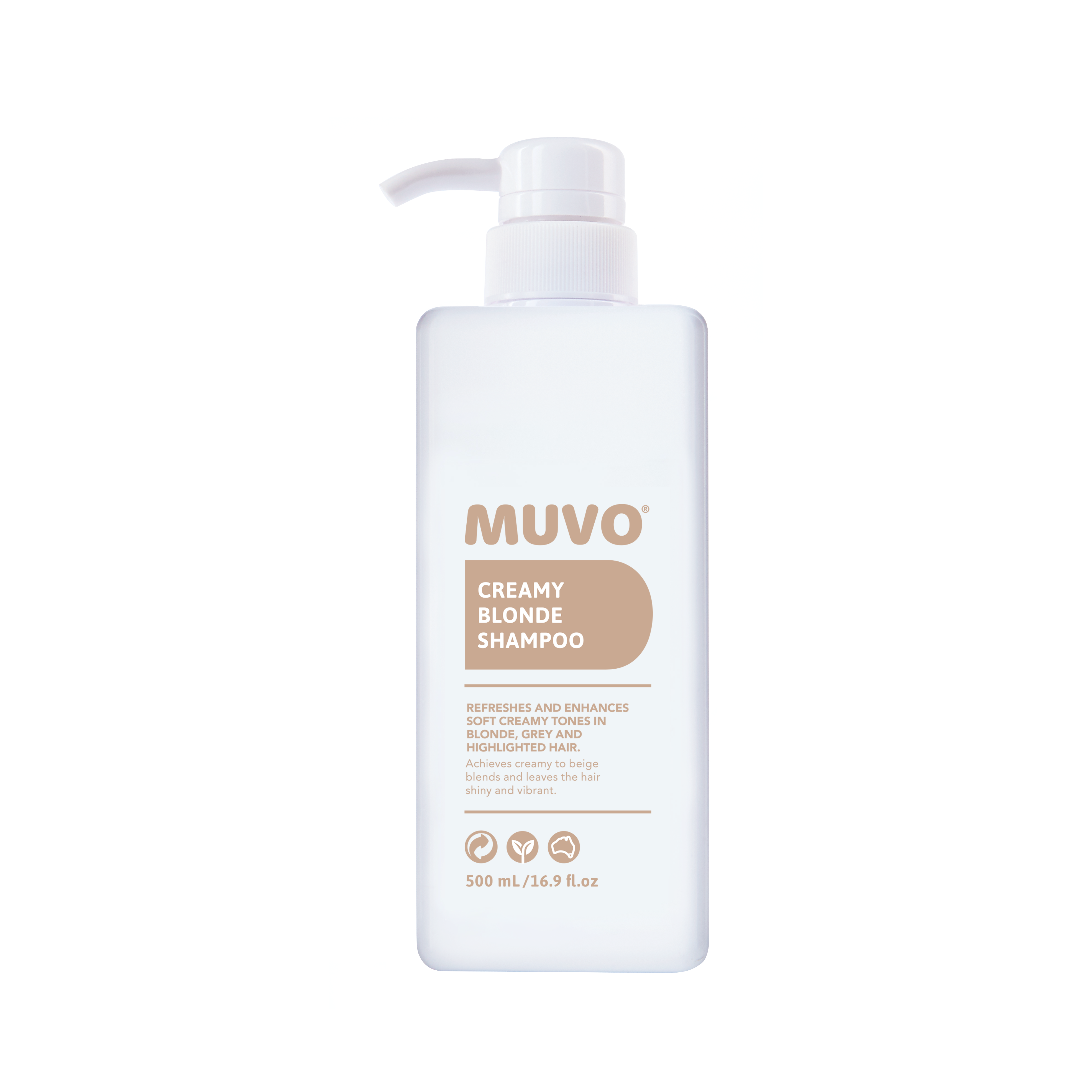 Muvo Creamy Blonde Shampoo - 500ml