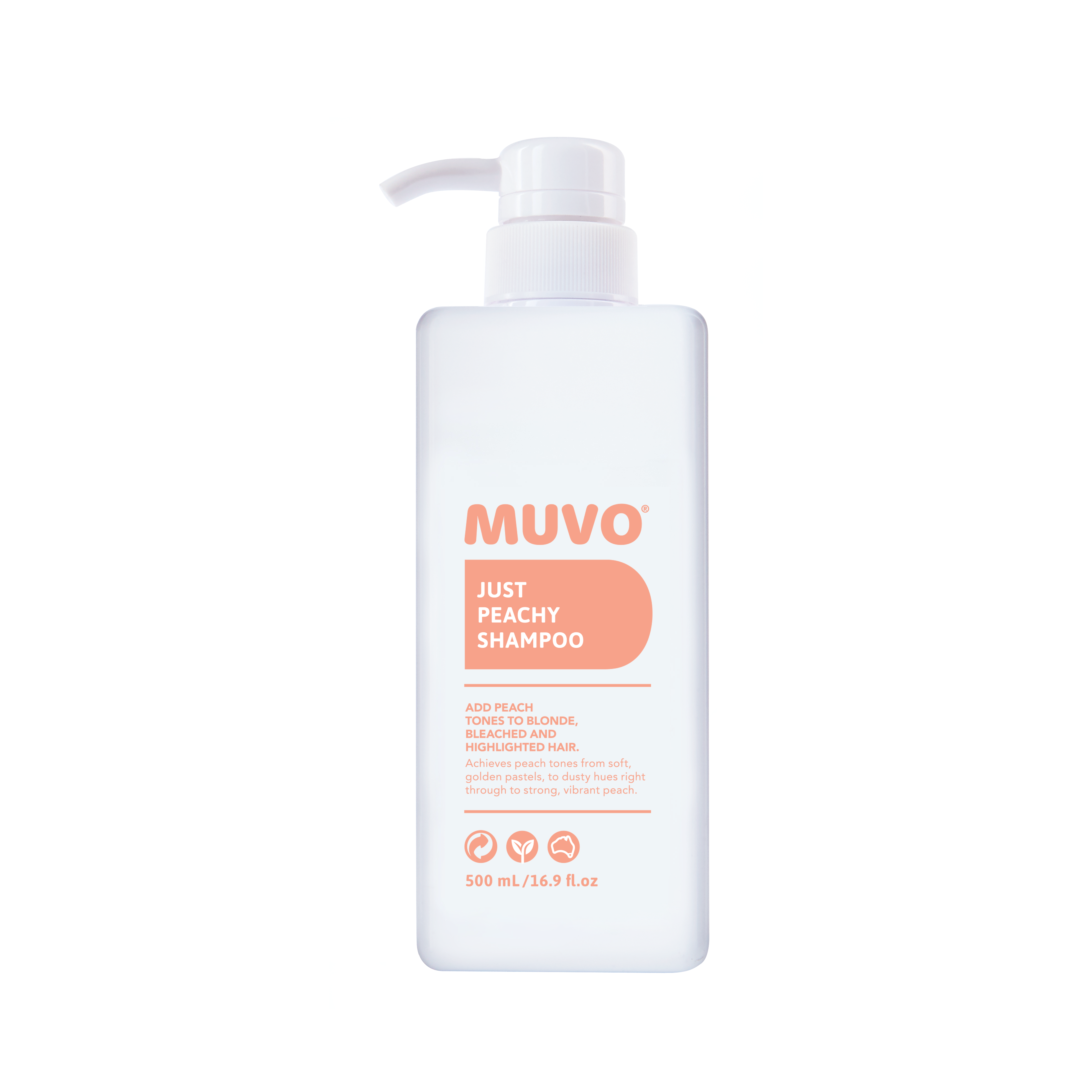 Muvo Just Peachy Shampoo - 500ml