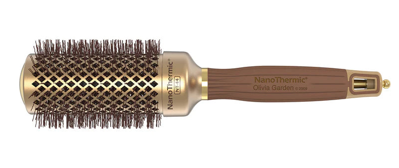 Olivia Garden Nano Thermic Gold Round Thermal Brush