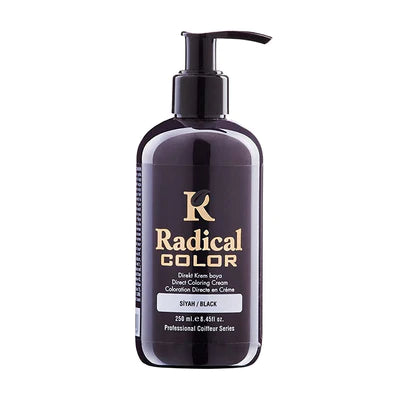 Radical Color Semi Permanent Hair Colour Black 250ml
