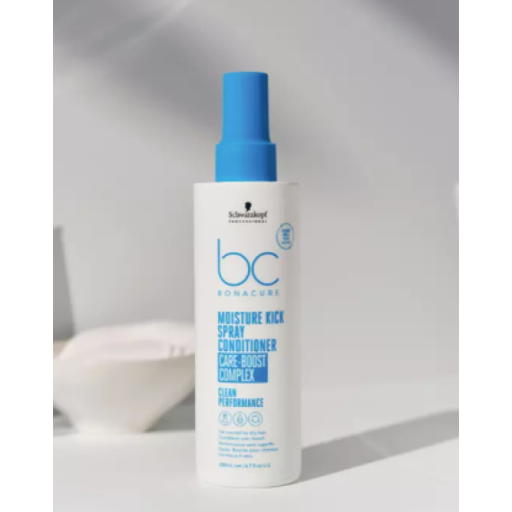 Schwarzkopf Bonacure Moisture Kick Spray Care-Boost Complex Conditioner 200ml