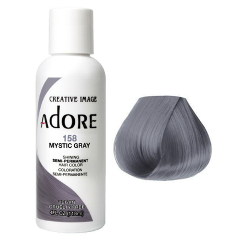 Adore Semi Permanent Hair Colour Mystic Gray 118ml
