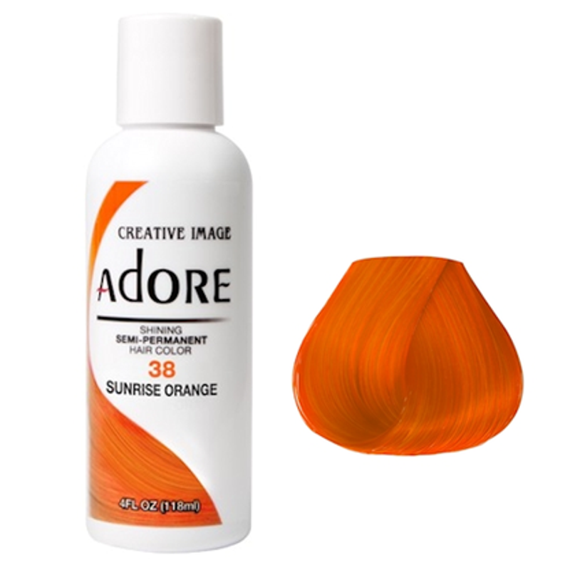Adore Semi Permanent Hair Colour Sunrise Orange 118ml