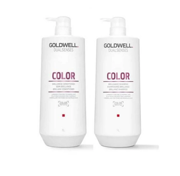 Goldwell Dualsenses Colour Brilliance Shampoo & Conditioner 1 Litre Duo Pack
