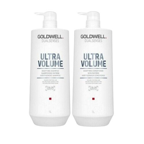 Goldwell Dualsenses Ultra Volume Bodifying Shampoo & Conditioner 1L Duo Pack