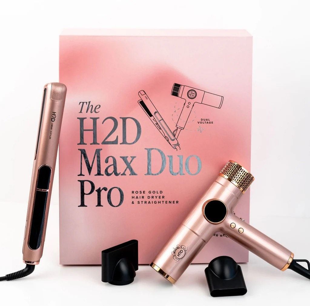 H2D Max Hair Dryer and Straightener Duo