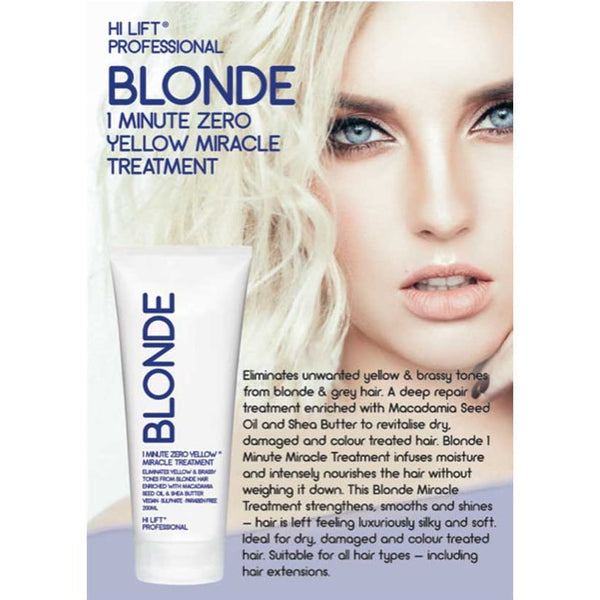 Hi Lift Blonde 1 Minute Miracle Treatment 200 ml