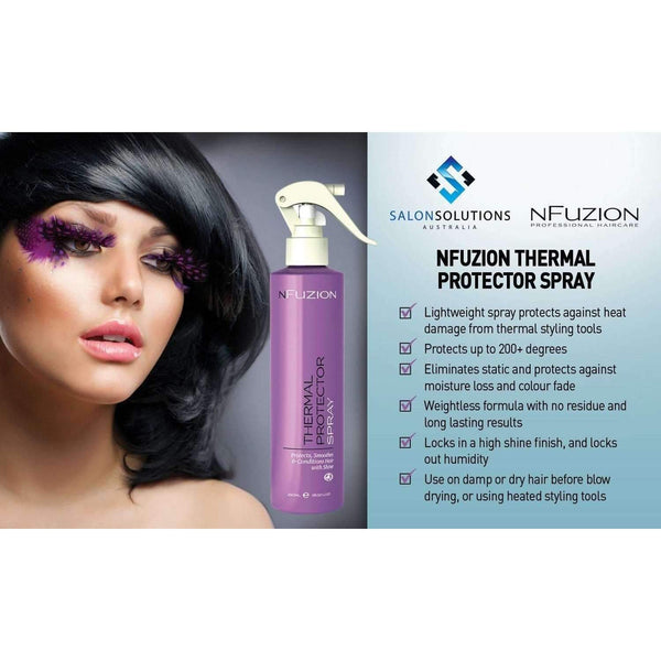 NFuzion Professional Thermal Protector Spray 250ml,Salon Supplies To Your Door