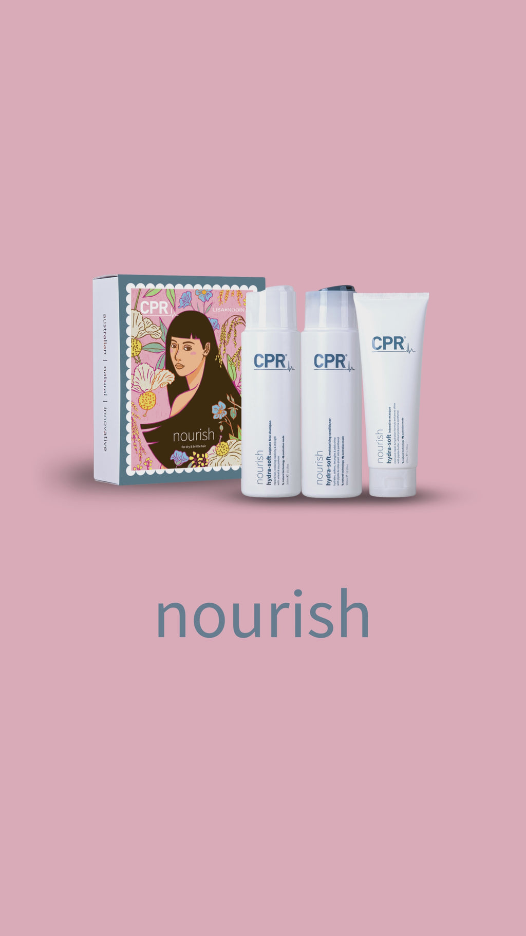 CPR Nourish by Lisa Nooin to Nourish Hair