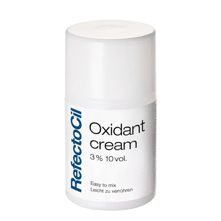 RefectoCil Creme Oxidant 3% 100ml for Activating Lash and Brow Tints with Creamy Formula