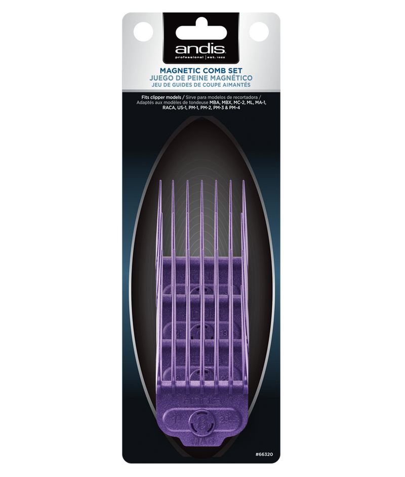Andis Magnetic Comb Set #5 - #8