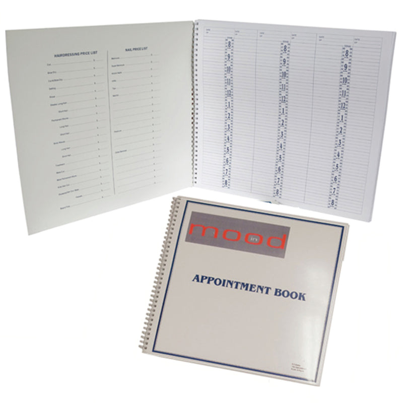 Appointment Book - 6 Column