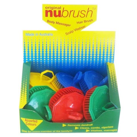NU BRUSH BOX OF 12 ASSORTED COLOURS