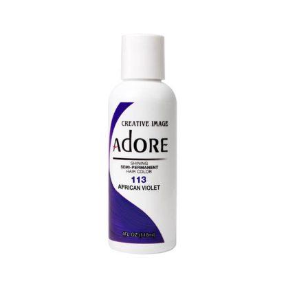 Adore Semi Permanent Hair Colour African Violet 118ml