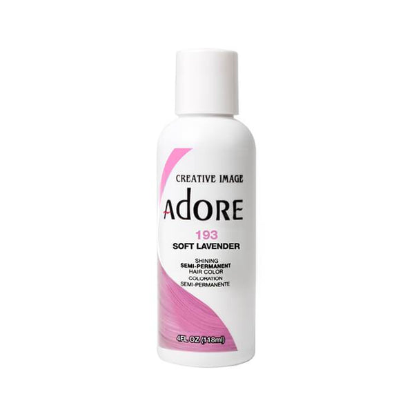 Adore Semi Permanent Hair Colour Soft Lavender 118ml