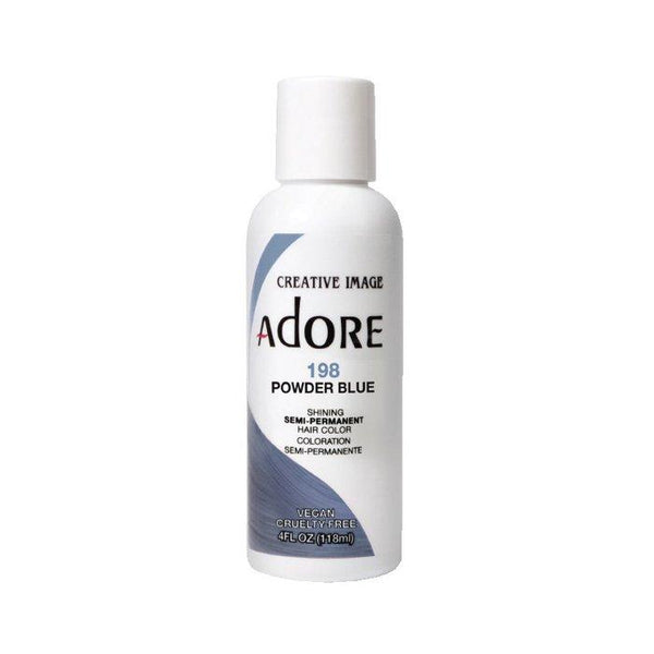 Adore Semi Permanent Hair Colour Powder Blue 118ml