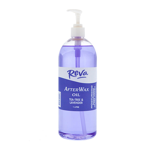 Reva After Wax Oil Tea Tree and Lavender Purple 1 Litre