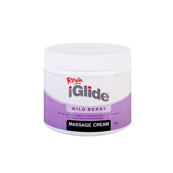 Reva iGlide Wild Berry Massage Cream 375gm