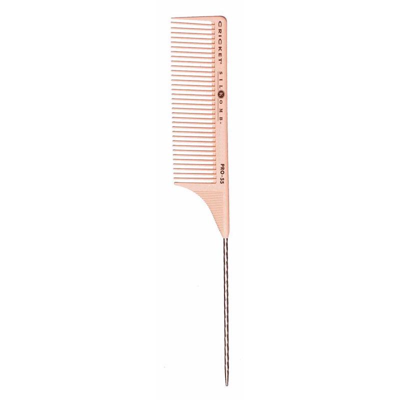 Cricket Silk Comb Pro-55 Wide Toothed Rattail Comb
