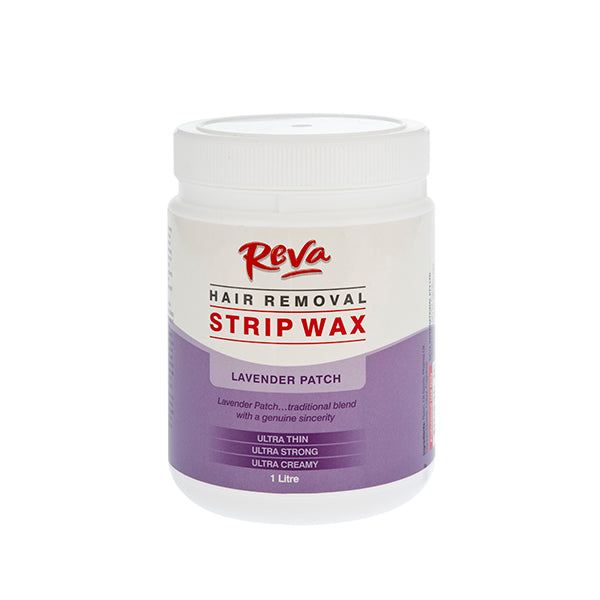 Reva Lavender Patch Strip Wax 1 Litre