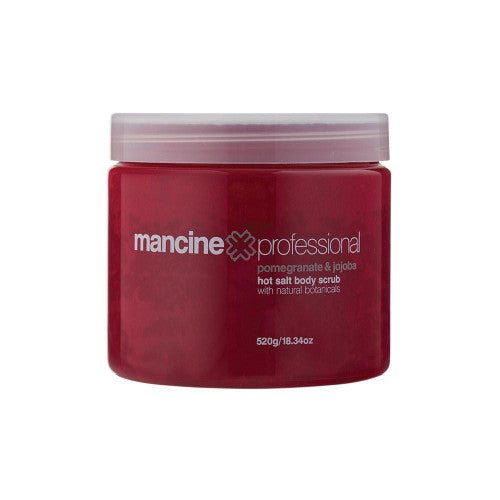 MANCINE - Hot Salt Body Scrub: Pomegranate & Jojoba 520g