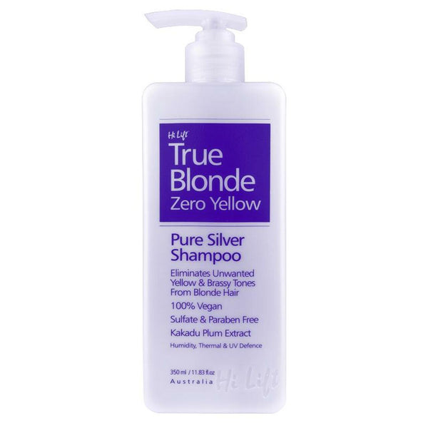Hi Lift True Blonde Zero Yellow Pure Silver Shampoo - 350ml