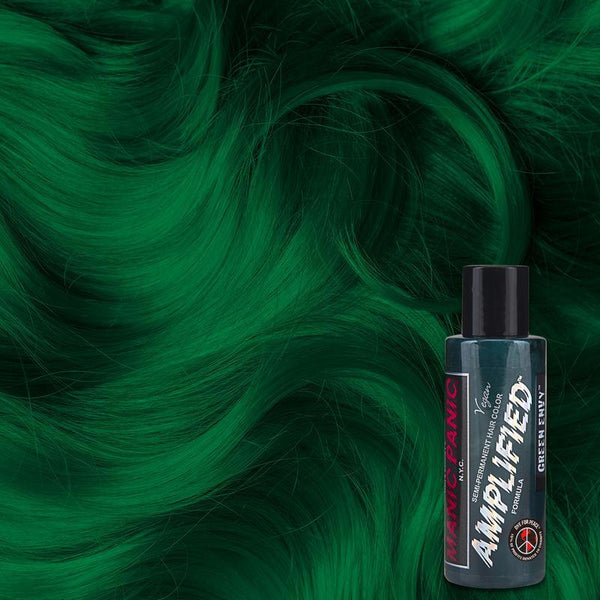 Manic Panic Green Envy 118ml Amplified™ Squeeze Bottle Formula Hair Color