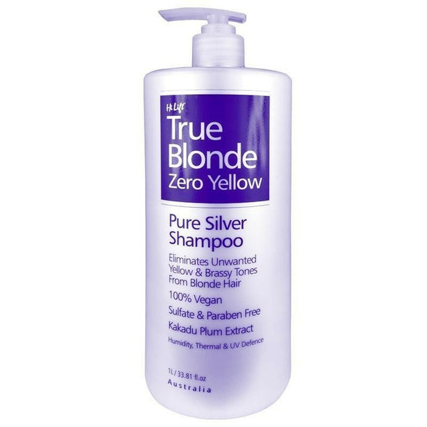 Hi Lift True Blonde Zero Yellow Pure Silver Shampoo- 1L