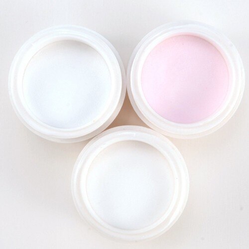 Acrylic Powder – Series 6 (Fine Fast Setting) Clear/Pink/White