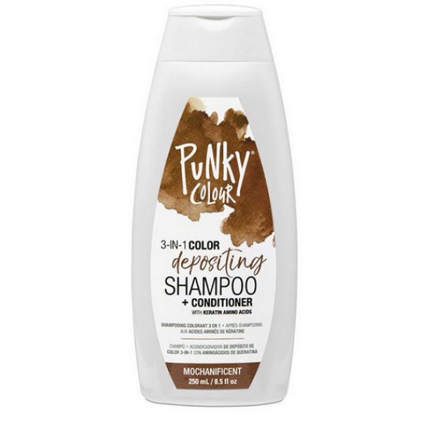 Punky Colour Depositing Shampoo + Conditioner -  Mochanificent 250ml