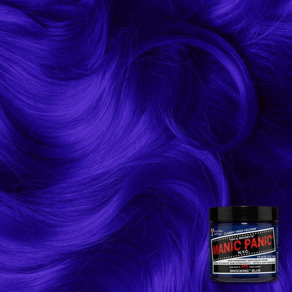 Manic Panic Shocking Blue 118ml High Voltage® Classic Cream Formula Hair Color