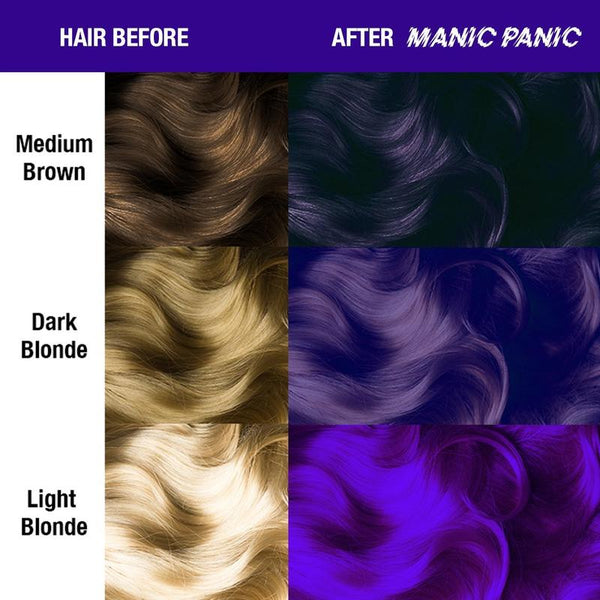 Manic Panic Ultra Violet 118ml Amplified™ Squeeze Bottle Formula Hair Color