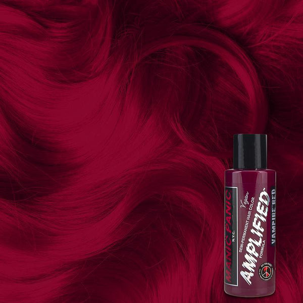 Manic Panic Vampire Red 118ml Amplified™ Squeeze Bottle Formula Hair Color